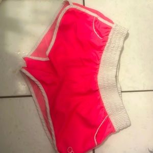 OP hot pink swim shorts